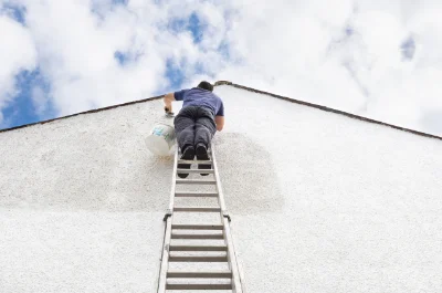 Peinture extérieure à Venteuil — façades et ravalement